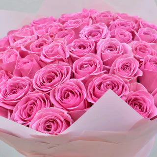 Angel - Pink Roses Bouquet